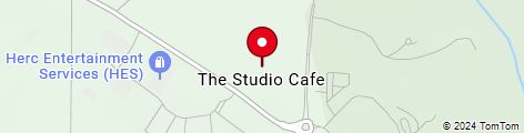 Map of Pinewood Studios Restaurant Fayetteville